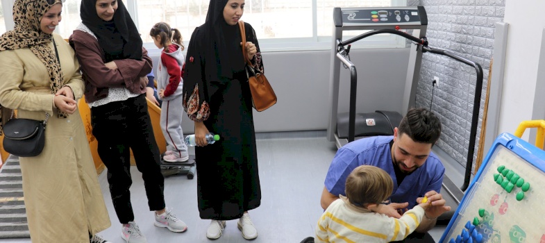 مؤسسة الأميرة بسمة بالقدس تنظم يوم تدريبي لمركز الكرامة للتأهيل