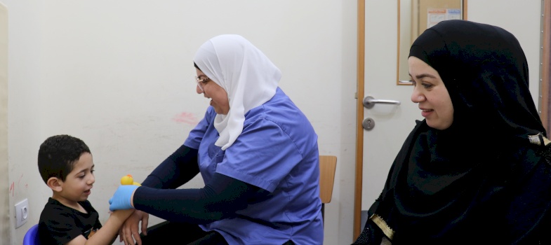 Adam in a Speach Therapy session 